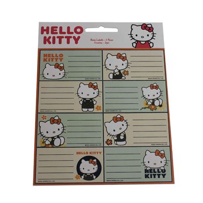 Εικόνα της GIM ΕΤΙΚΕΤΕΣ ΤΕΤΡAΔΙΩΝ HELLO KITTY 16TMX