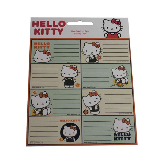 Εικόνα από GIM ΕΤΙΚΕΤΕΣ ΤΕΤΡAΔΙΩΝ HELLO KITTY 16TMX