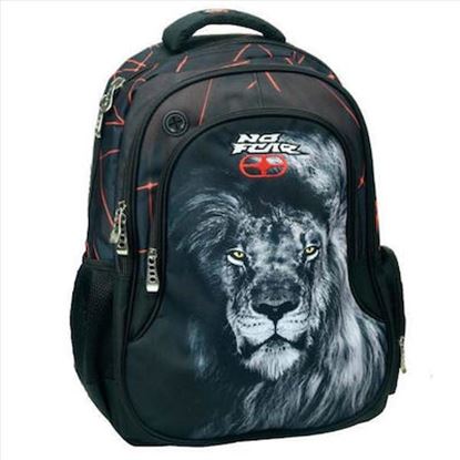 Εικόνα της BMU ΤΣΑΝΤΑ ΠΛΑΤΗΣ ΟΒΑΛ NO FEAR LASER LION 348-35031