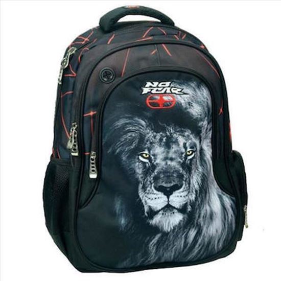 Εικόνα από BMU ΤΣΑΝΤΑ ΠΛΑΤΗΣ ΟΒΑΛ NO FEAR LASER LION 348-35031