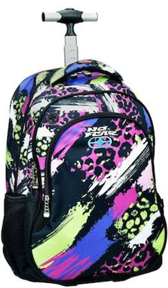 Εικόνα της BMU ΤΣΑΝΤΑ  ΔΗΜΟΤΙΚΟΥ TROLLEY NO FEAR FLUO PRINTS 348-31074