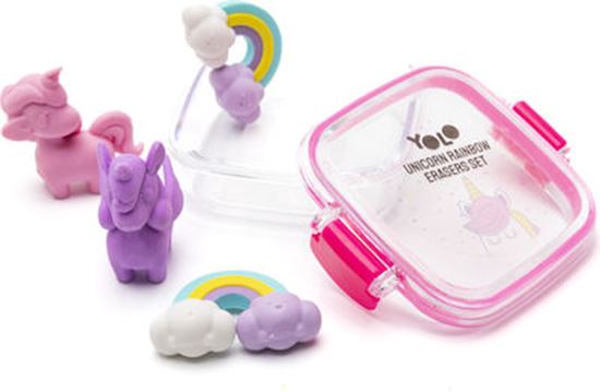 Εικόνα από ΣΕΤ ΓΟΜΕΣ YOLO 2 ΣΧΕΔΙΑ SWEETS/ UNICORN 10802
