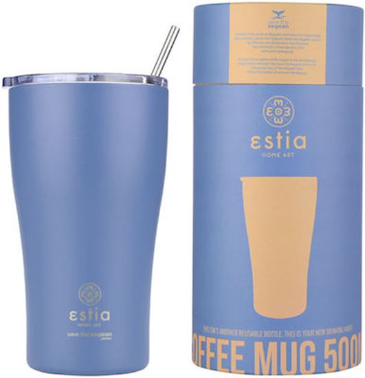 Εικόνα από ΘΕΡΜΟΣ COFFEE MUG SAVE THE AEGEAN 500ml DENIM BLUE