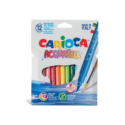 Εικόνα της ΜΑΡΚΑΔΟΡΟΙ CARIOCA  ACQUARELL/12 ΑΚΟΥΑΡΕΛΛΑΣ 42747