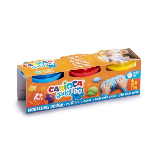 Εικόνα από ΠΛΑΣΤΟΖΥΜΑΡΑΚΙΑ CARIOCA BABY 43179 1+ ΣΕΤ 3τεμ Χ 75gr