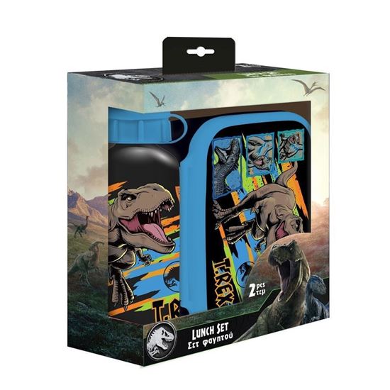 Εικόνα από ΣΕΤ ΦΑΓΗΤΟΥ JURASSIC ΜΕ ΦΑΓΗΤΟΔΟΧΕΙΟ 800ml + ΠΑΓΟΥΡΙ 500ml ΑΛΟΥΜΙΝΙΟΥ MUST 563555