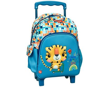 Εικόνα της GIM ΤΣΑΝΤΑ TROLLEY ΝΗΠΙΟΥ  FISHER PRICE MINI TIGER 349-34073