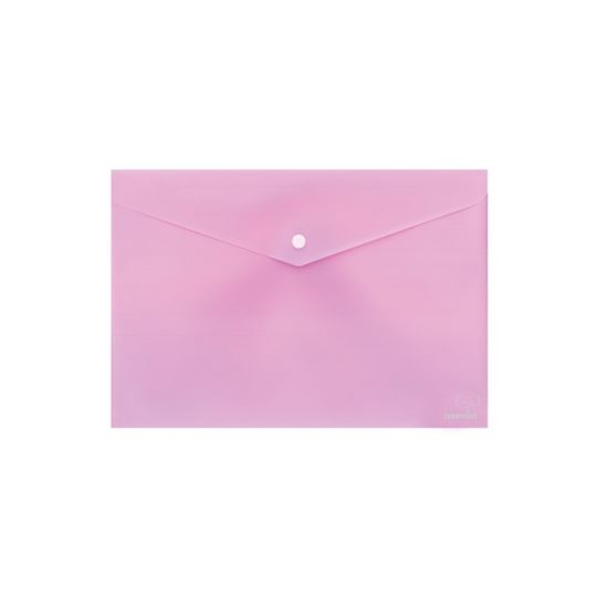 Εικόνα από ΦΑΚΕΛΟΣ ΜΕ ΚΟΥΜΠΙ Α5 TYPOTRAST PASTEL ΡΟΖ FP25305-09