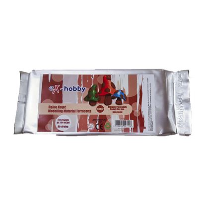 Εικόνα της ΠΗΛΟΣ eX-HOBBY 500gr TERRACOTTA 401495
