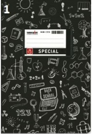 Εικόνα από ΤΕΤΡΑΔΙΟ ΚΑΡΦΙΤΣΑ DOODLES ΡΙΓΕ ΜΑΥΡΟ 50Φ 4314