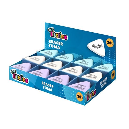 Εικόνα από ΓΟΜΑ ΤΡΙΓΩΝΙΚΗ ΤΗΕ LITTLIES 3 ΧΡΩΜΑΤΑ