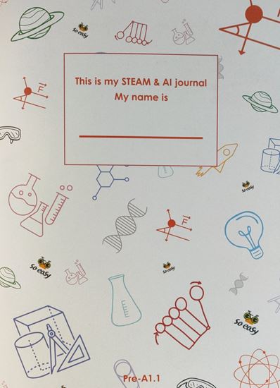 Εικόνα από So Easy STEAM AND AI JOURNAL PRE A1.1