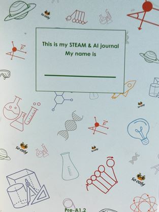 Εικόνα της So Easy STEAM AND AI JOURNAL PRE A1.2
