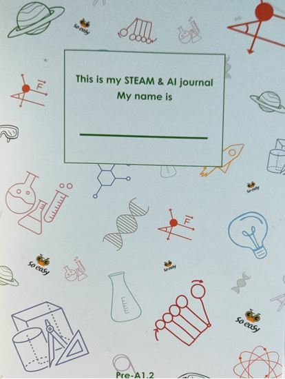 Εικόνα από So Easy STEAM AND AI JOURNAL PRE A1.2