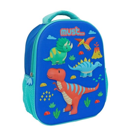 Εικόνα από MUST ΣΧΟΛΙΚΗ ΤΣΑΝΤΑ ΝΗΠΙΟΥ ΠΛΑΤΗΣ  3D DINO 1ΘΗΚΗ