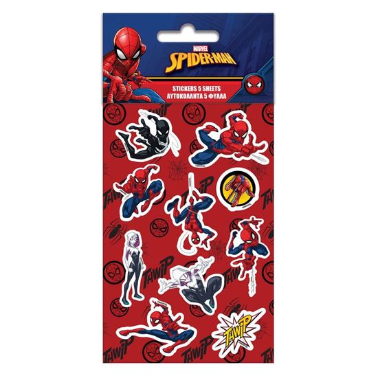 Εικόνα από ΑΥΤΟΚΟΛΛΗΤA SPIDERMAN 8X12 5ΦΥΛΛΑ