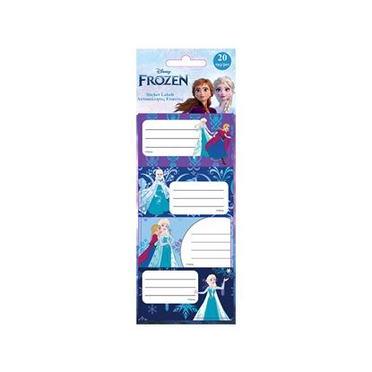 Εικόνα της ΕΤΙΚΕΤΕΣ 0564557 FROZEN 20τεμ (5 ΣΧΕΔΙΑ)