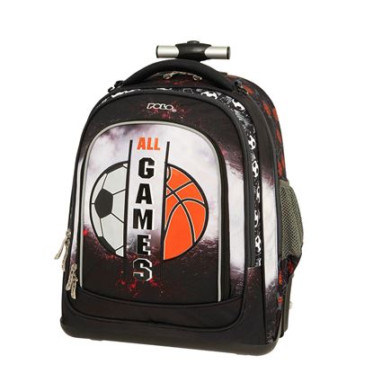 Εικόνα της ΣΑΚΙΔΙΟ POLO TROLLEY ROLLING ALL GAMES 901016-8277