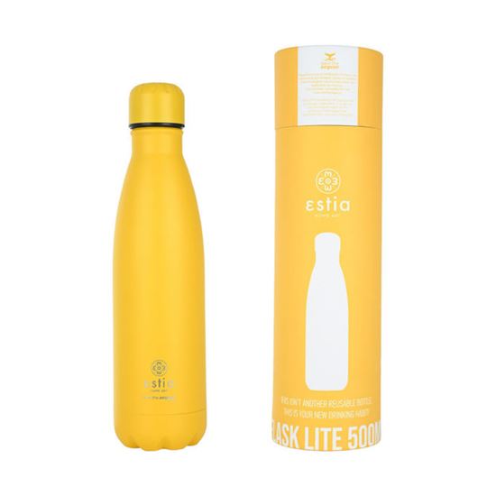 Εικόνα από ΘΕΡΜΟΣ FLASK LITE SAVE THE AEGEAN 500ml PINEAPPLE YELLOW