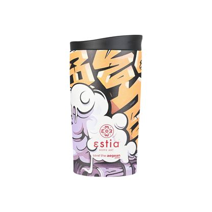 Εικόνα της ΘΕΡΜΟΣ TRAVEL MUG SAVE THE AEGEAN 350ml GRAFFITI RHYTHM