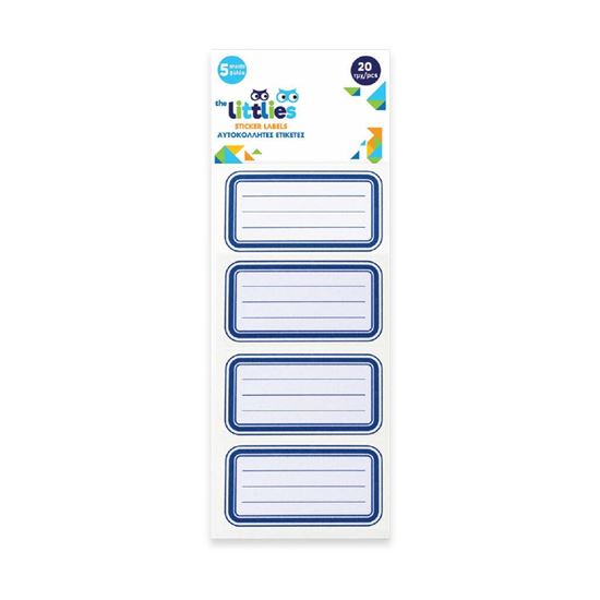 Εικόνα από ΕΤΙΚΕΤΕΣ ΣΧΟΛΙΚΕΣ THE LITTLIES ΜΠΛΕ 20TMX 5Φ