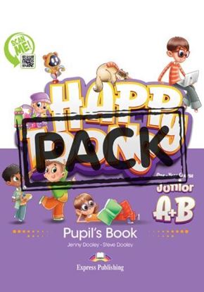 Εικόνα της HAPPYTOONS JUNIOR A AND B STUDENT'S PACK (+DIGIBOOK APP +ALPHABET BOOK)