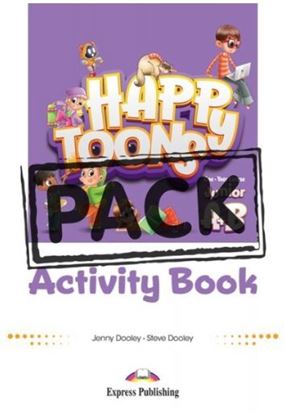 Εικόνα της HAPPYTOONS JUNIOR A AND B WORKBOOK (+DIGIBOOK APP)
