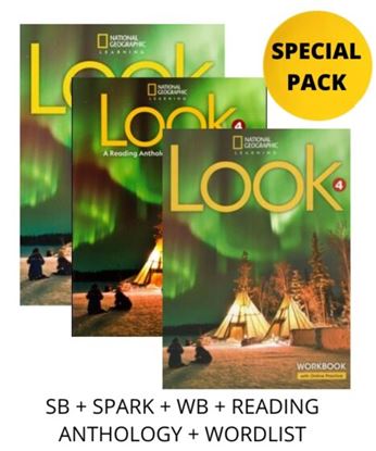 Εικόνα της LOOK 4 SPECIAL PACK FOR GREECE (SB + SPARK + WB + READING ANTHOLOGY + WORDLIST)