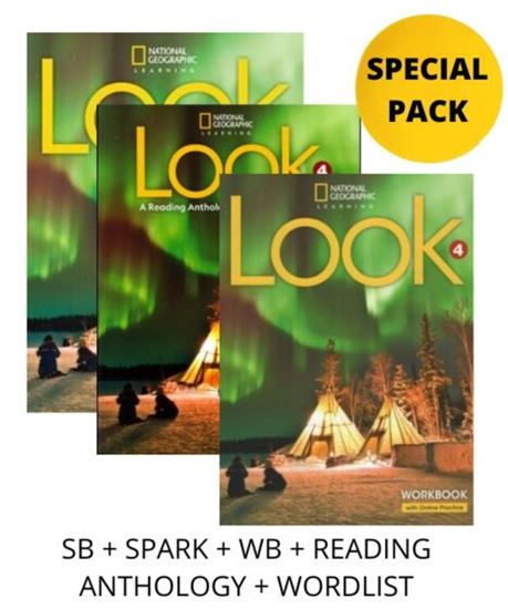 Εικόνα από LOOK 4 SPECIAL PACK FOR GREECE (SB + SPARK + WB + READING ANTHOLOGY + WORDLIST)