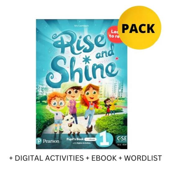 Εικόνα από RISE AND SHINE 1 : LEARN TO READ PUPILS BOOK PACK (+ DIGITAL ACTIVITIES + EBOOK + WORDLIST)