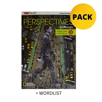 Εικόνα της PERSPECTIVES INTERMEDIATE COMBO SPLIT B PACK (+ WORDLIST) BRIT. ED