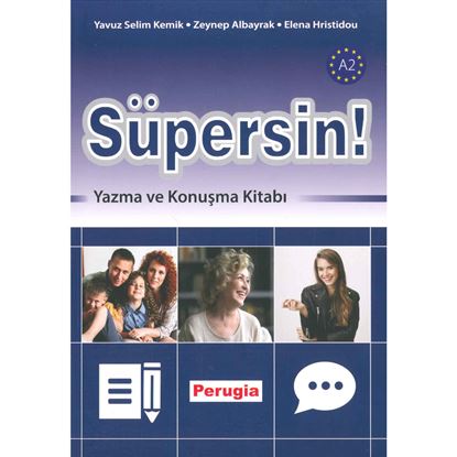 Εικόνα της SUPERSIN! A2 - YAZMA VE KONUSMA KITABI