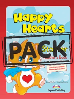 Εικόνα της HAPPY HEARTS STARTER STUDENT'S BOOK PACK (+STICKERS+PRESS OUTS)