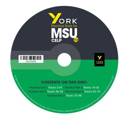 Εικόνα της YORK PRACTICE TESTS FOR MSU C2 CD CLASS