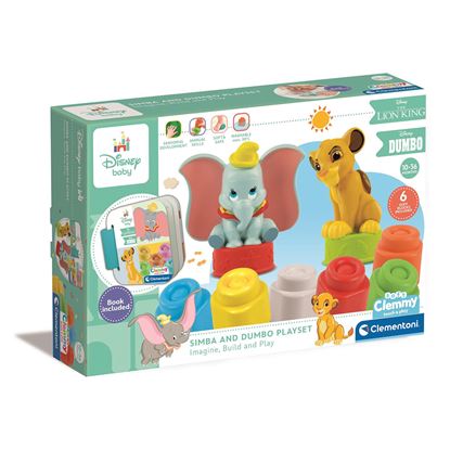 Εικόνα της SOFT CLEMMY ΣΕΤ ΠΑΙΧΝΙΔΙΟΥ SIMBA & DUMBO ΓΙΑ 6-36 ΜΗΝΩΝ