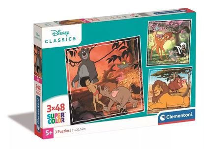 Εικόνα της CLEMENTONI ΠΑΙΔΙΚΟ ΠΑΖΛ SUPER COLOR DISNEY CLASSIC 3x48ΤΜΧ