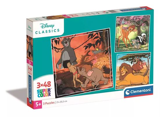 Εικόνα από CLEMENTONI ΠΑΙΔΙΚΟ ΠΑΖΛ SUPER COLOR DISNEY CLASSIC 3x48ΤΜΧ