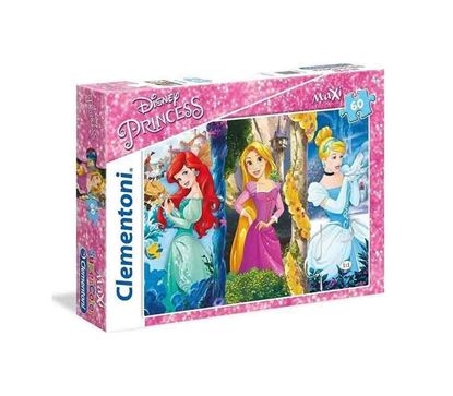 Εικόνα της CLEMENTONI ΠΑΙΔΙΚΟ ΠΑΖΛ MAXI SUPER COLOR PRINCESS 60ΤΜΧ