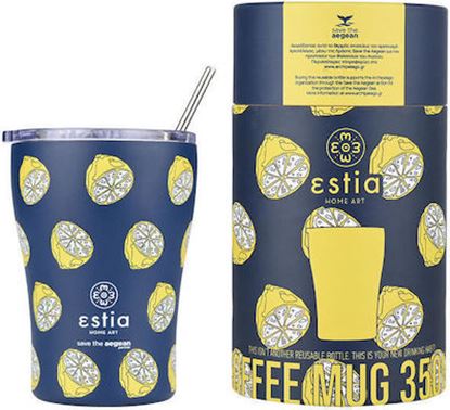 Εικόνα της ΘΕΡΜΟΣ COFFEE MUG SAVE THE AEGEAN 350ml CITRUS INFUSION