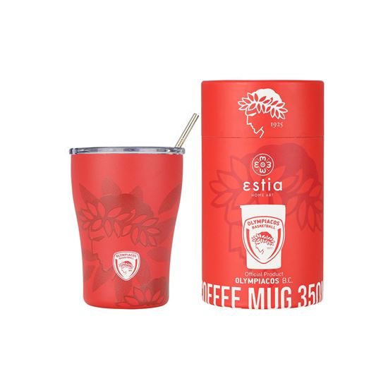 Εικόνα από ΘΕΡΜΟΣ COFFEE MUG OLYMPIACOS BC EDITION 350ml