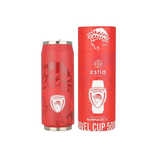 Εικόνα από ΘΕΡΜΟΣ TRAVEL CUP OLYMPIACOS BC EDITION 500ml
