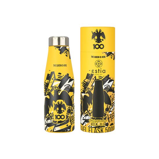 Εικόνα από ΘΕΡΜΟΣ TRAVEL FLASK AEK BC EDITION THE QUEEN IS HERE 500ml