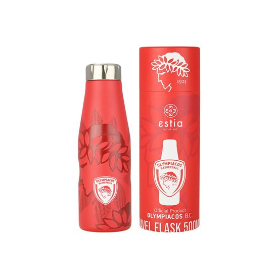 Εικόνα από ΘΕΡΜΟΣ TRAVEL FLASK OLYMPIACOS BC EDITION 500ml