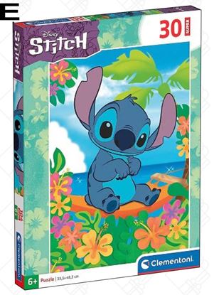 Εικόνα της CLEMENTONI ΠΑΙΔΙΚΟ ΠΑΖΛ STITCH 30τμχ