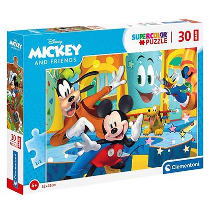 Εικόνα της CLEMENTONI SUPERCOLOR MAXI PUZZLE MICKEY 30τμχ