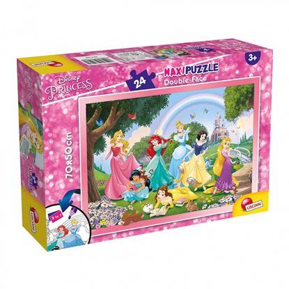 Εικόνα της LISCIANI MAXIFLOOR DOUBLE-FACE PUZZLE DISNEY PRINCESS 24τμχ