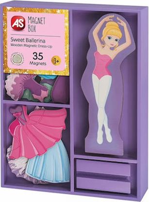 Εικόνα της MAGNET BOX - SWEET BALLERINA DRESS UP 35 MAGNETS