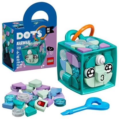 Εικόνα της LEGO® DOTS: BAG TAG NARWHAL