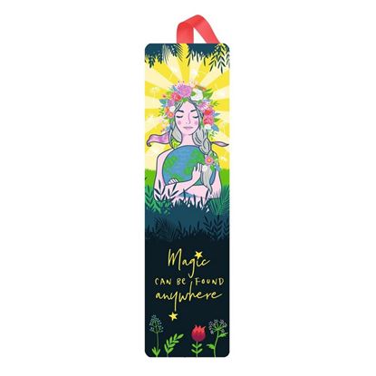 Εικόνα της ΣΕΛΙΔΟΔΕΙΚΤΗΣ BOOKMARK WITH ELASTIC BAND EARTH 63514