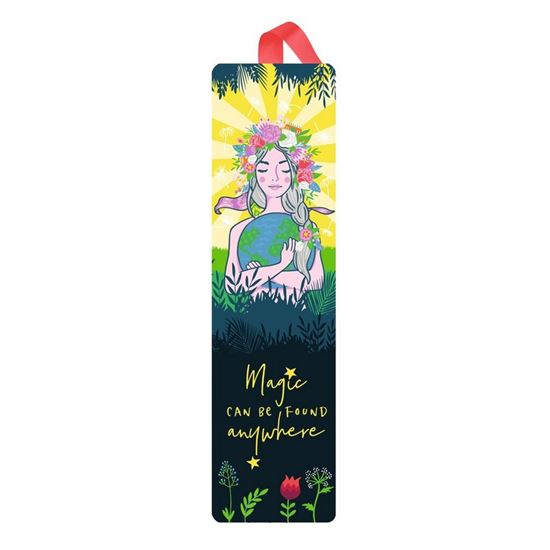 Εικόνα από ΣΕΛΙΔΟΔΕΙΚΤΗΣ BOOKMARK WITH ELASTIC BAND EARTH 63514